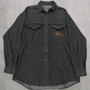 Harley dress shirt vintage